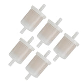 Hipa 5Pcs Fuel Filter For Kubota ZD18 ZD21 ZD25 ZD28 ZD321 ZD323 ZD326 ZD331 ZG222